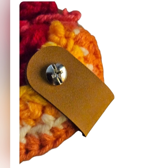 Handcrafted Multicolored Keychain Sun Enamel pins Zipper Pull or backpack charm - Picture 6 of 17